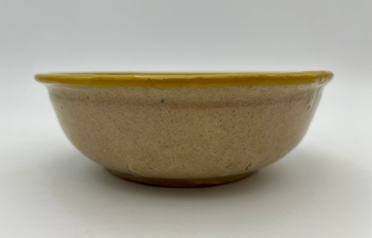 VINTAGE POTTERY SIGNED MEXICAN GUACAMOLE SERVING BOWL