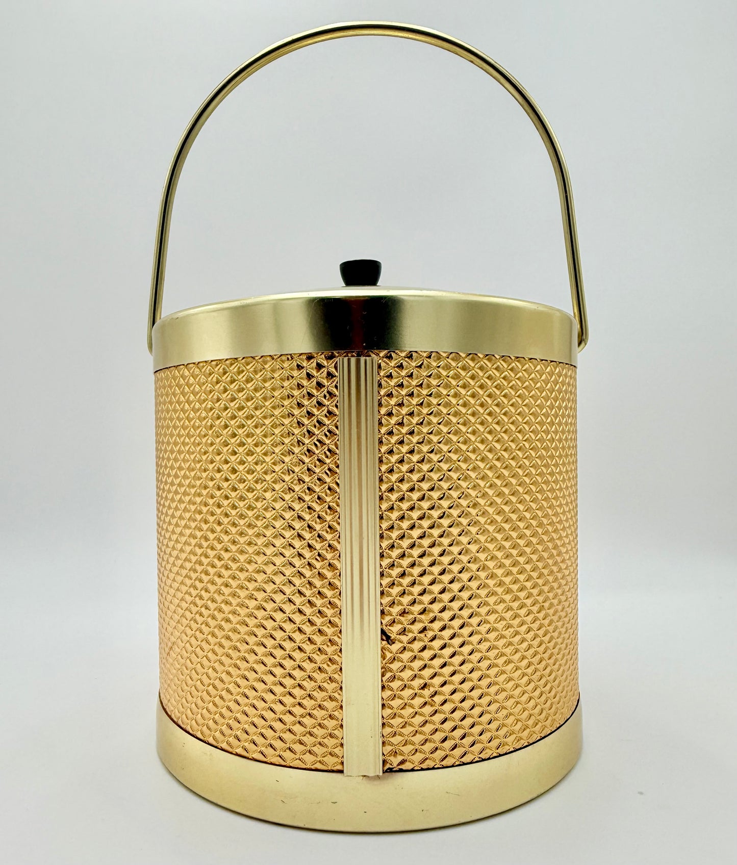 1960s ITALIAN GOLD ICE BUCKET