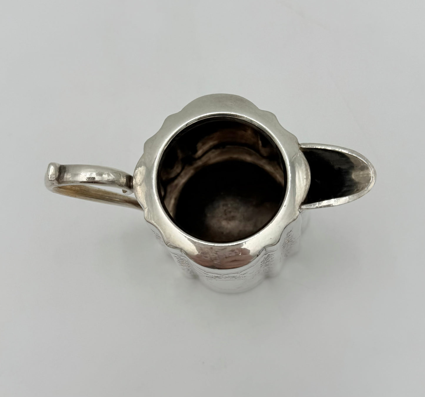 ANTIQUE ART NOUVEAU BARKER ELLIS TEAPOT, CREAMER, SUGER, COOKIE SET, ENGLAND EARLY 1900s