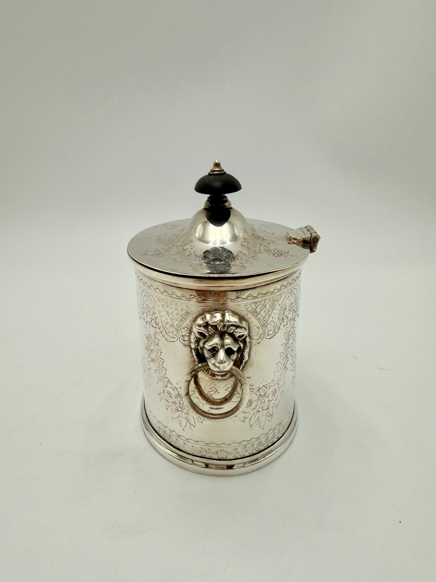 ANTIQUE ART NOUVEAU BARKER ELLIS TEAPOT, CREAMER, SUGER, COOKIE SET, ENGLAND EARLY 1900s