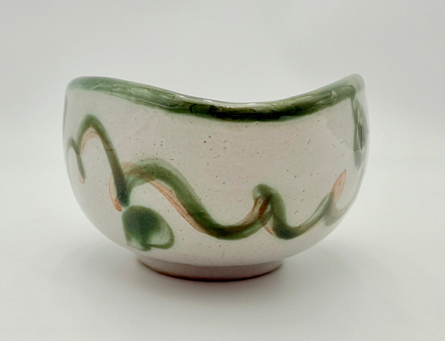 1950s VINTAGE JOHN B. TAYLOR HARVEST PATTERN CERAMIC GRAVY BOAT