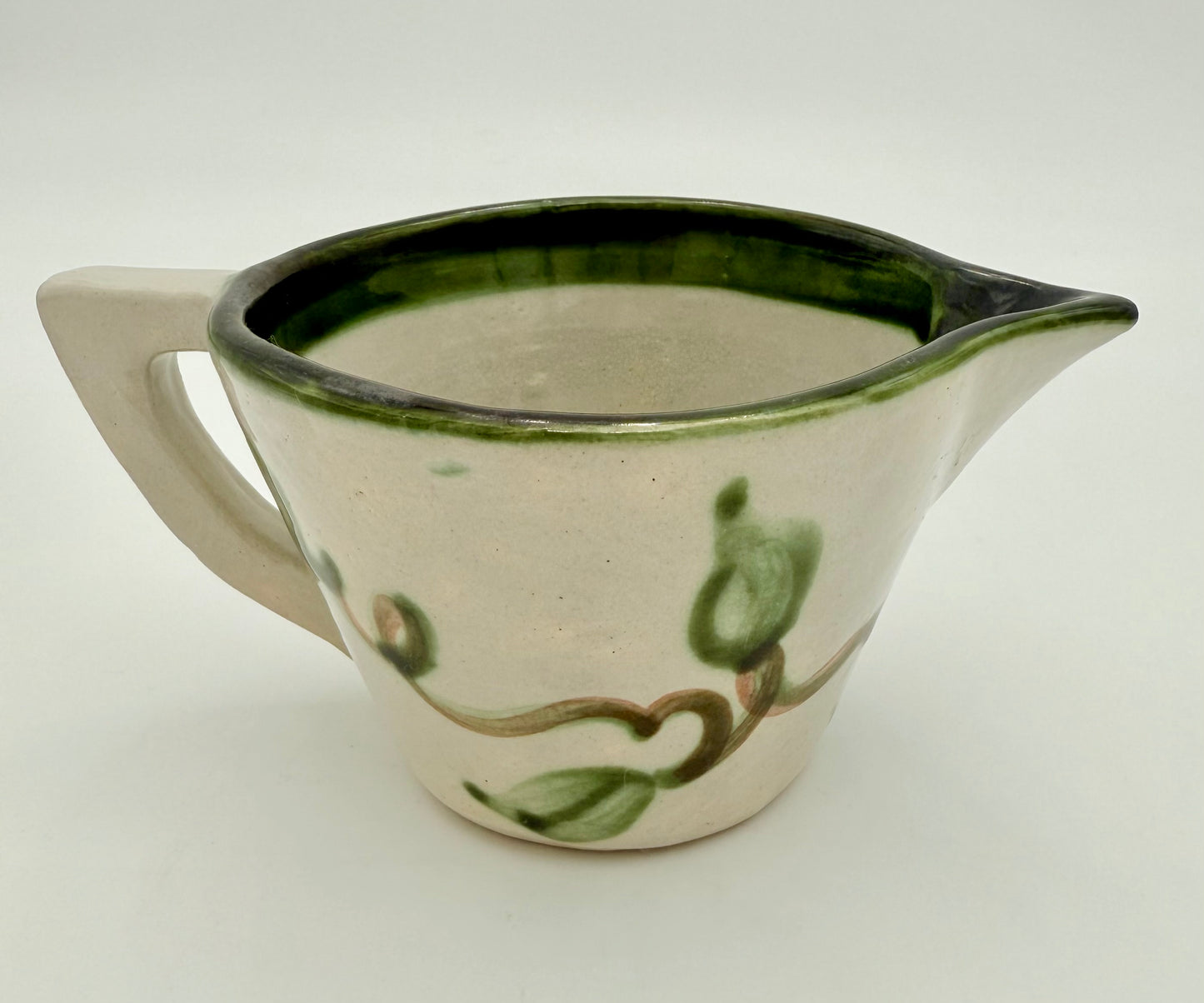 1950s VINTAGE JOHN B. TAYLOR HARVEST PATTERN CERAMIC CREAMER