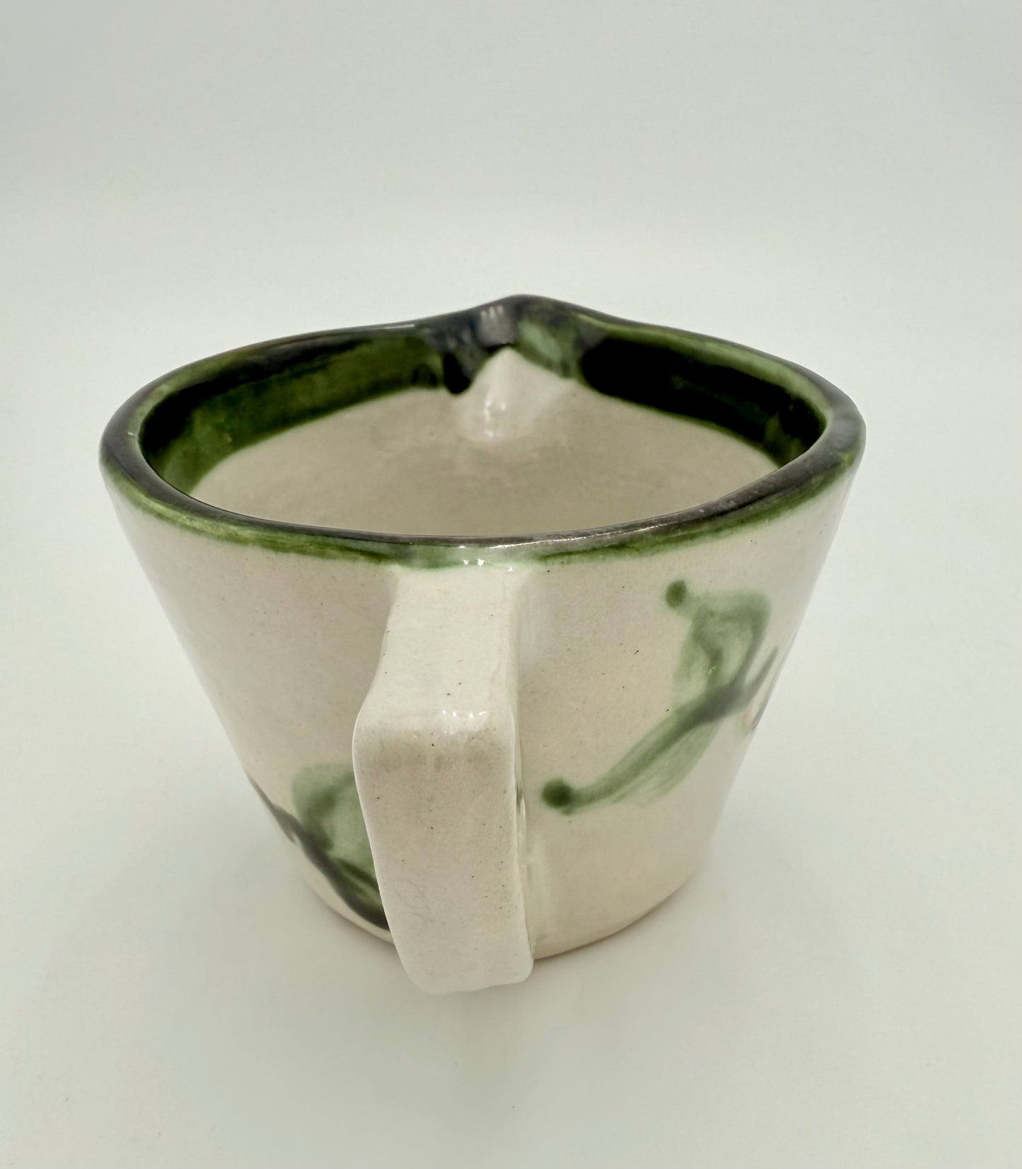 1950s VINTAGE JOHN B. TAYLOR HARVEST PATTERN CERAMIC CREAMER