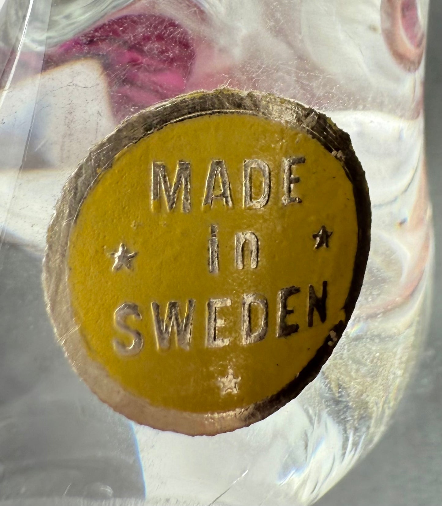 TRIO OF VINTAGE ART GLASS SWAN AND DUCK GLASS FIGURINES, SWEDEN