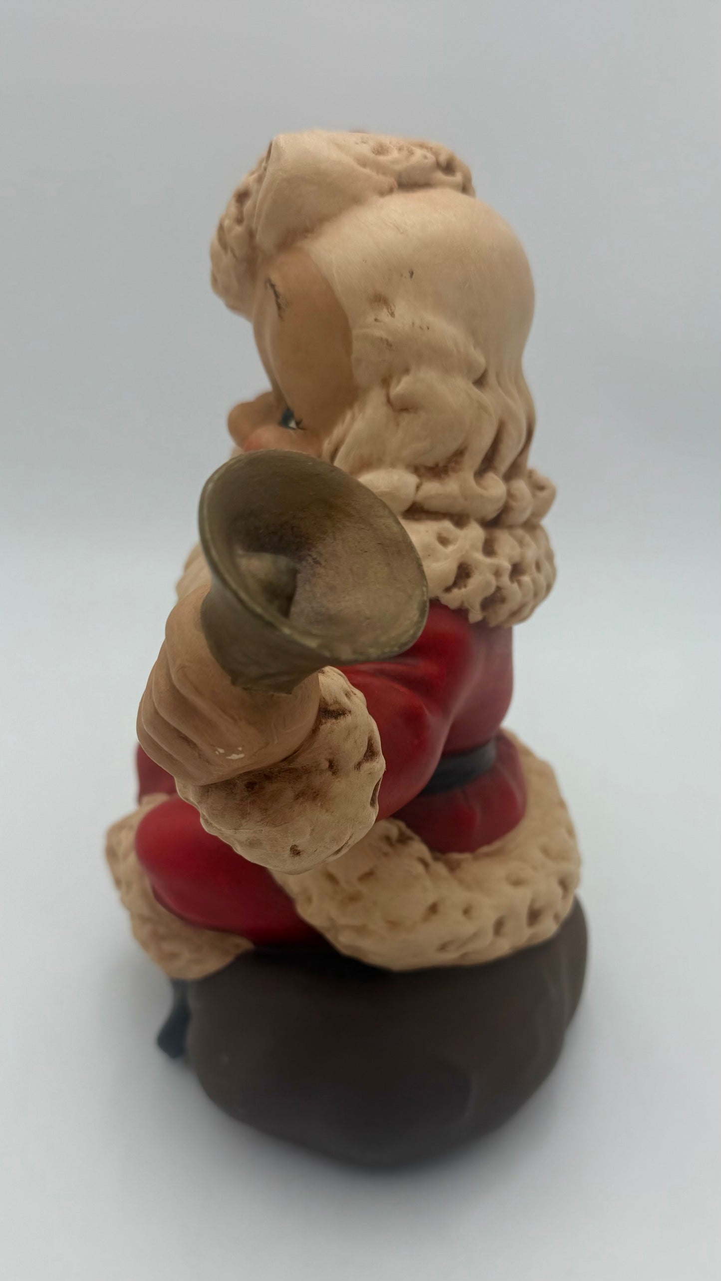 1972 ATLANIC MOLD SANTA RINGING BELL
