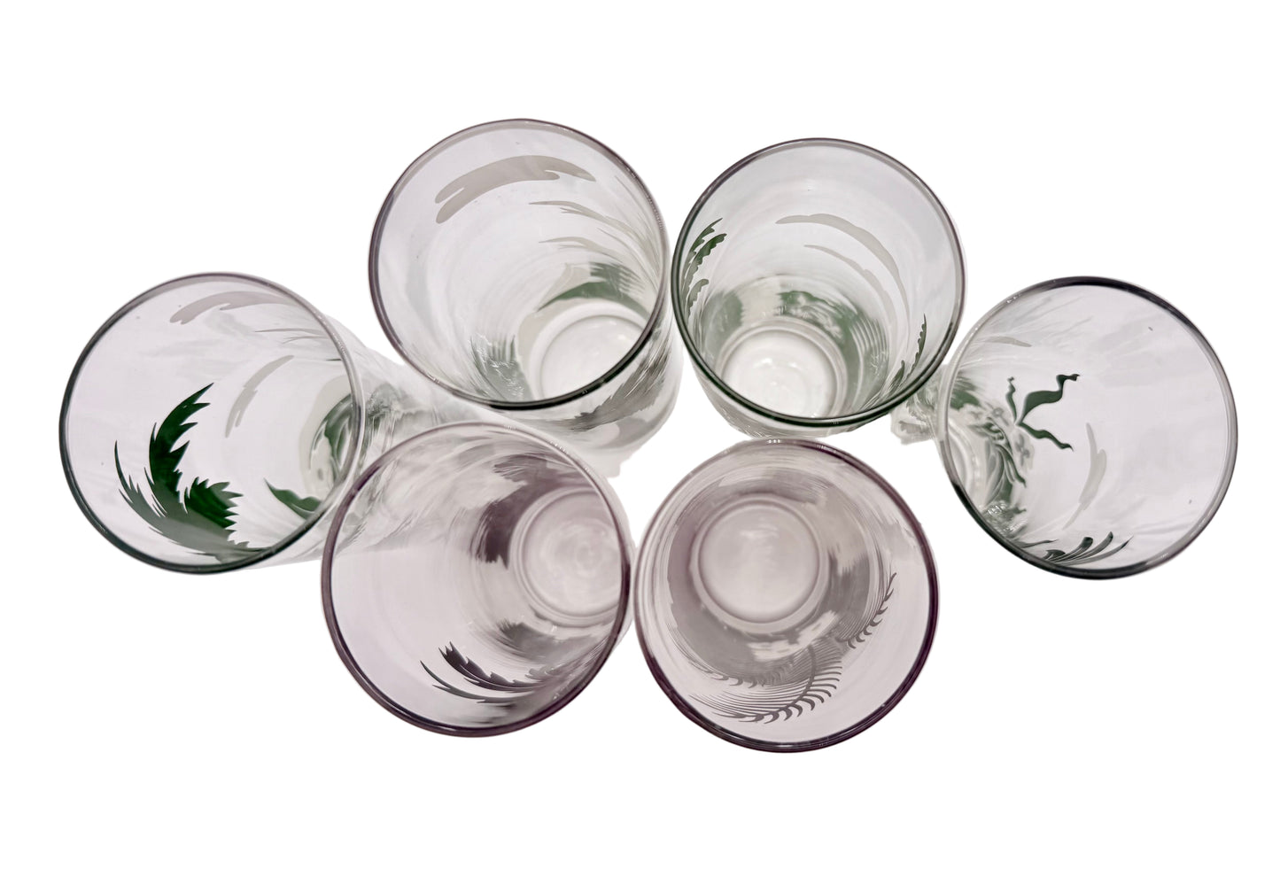 LIBBEY VINTAGE HIGH BALL/TOM COLLINS GLASSES, SET OF 6