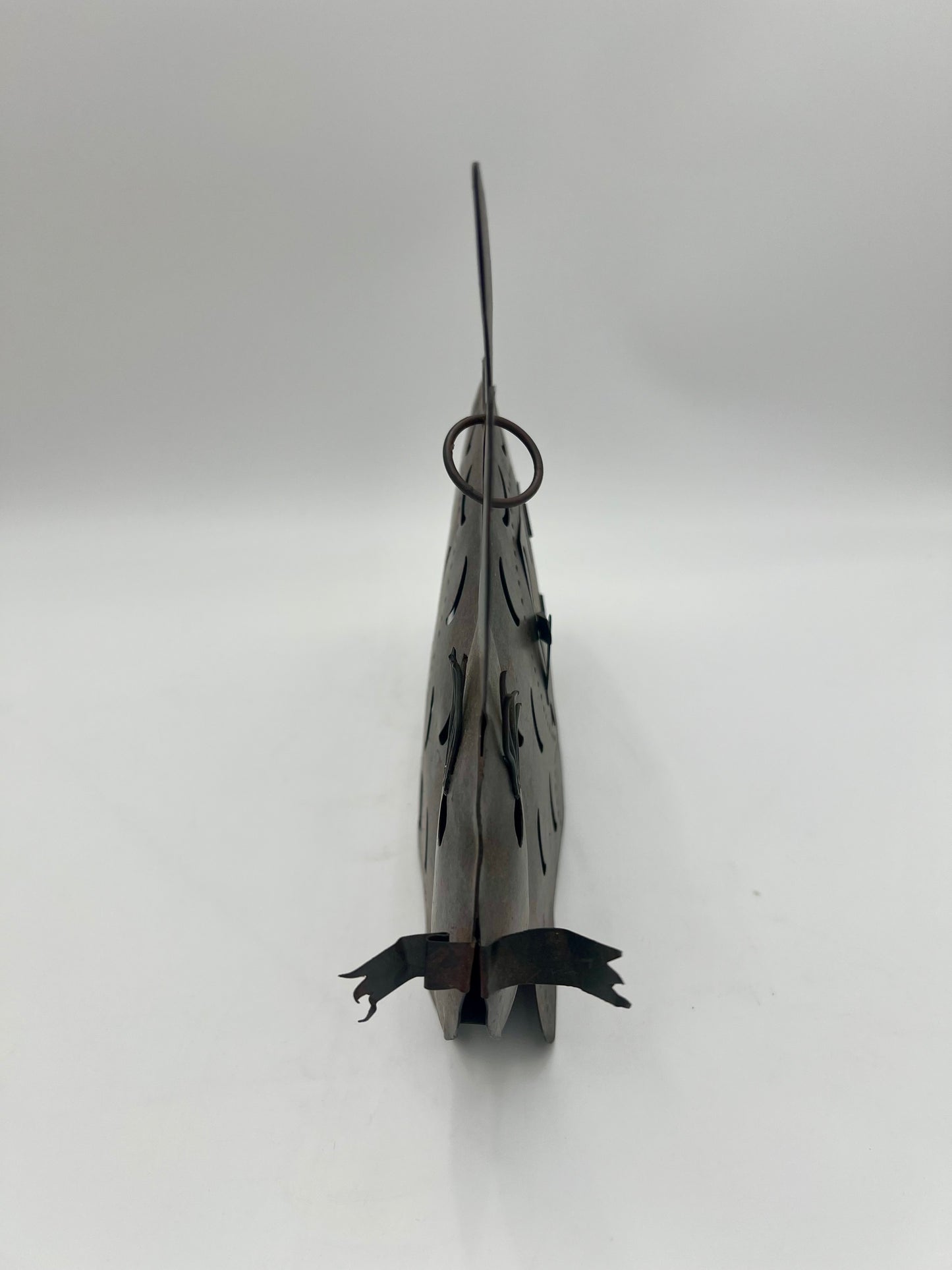 VINTAGE METAL RABBIT CANDLEHOLDER
