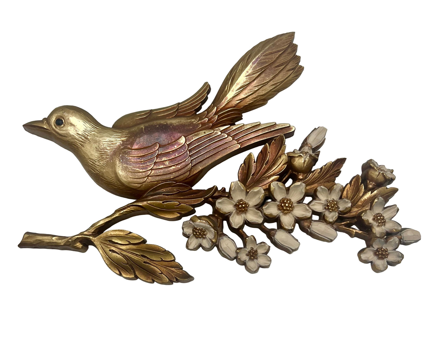VINTAGE SYROCO BIRD WALL HANGING, 1967