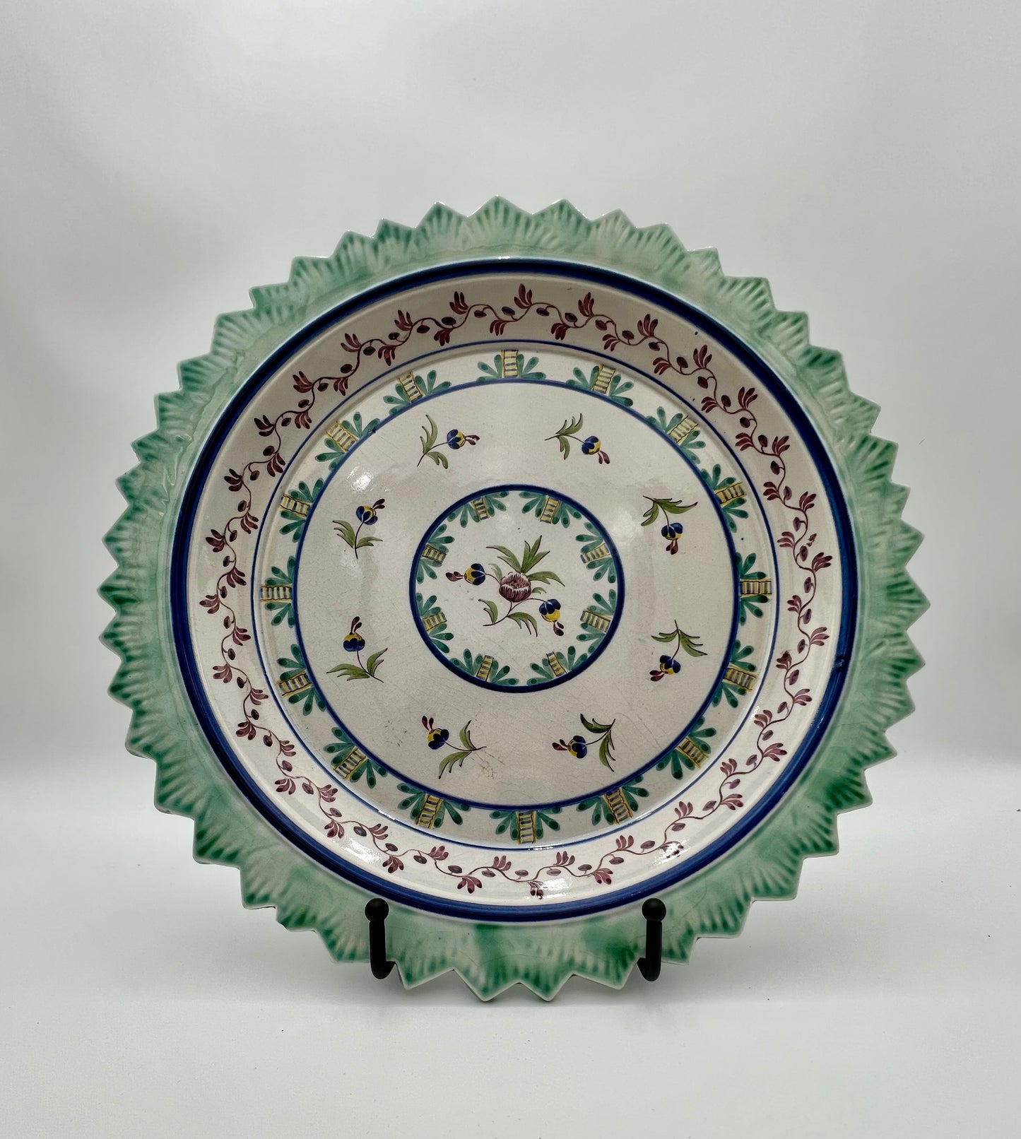 VINTAGE PORTUGUESE "CARVALHINHO PORTO" WALL HANGING POTTERY