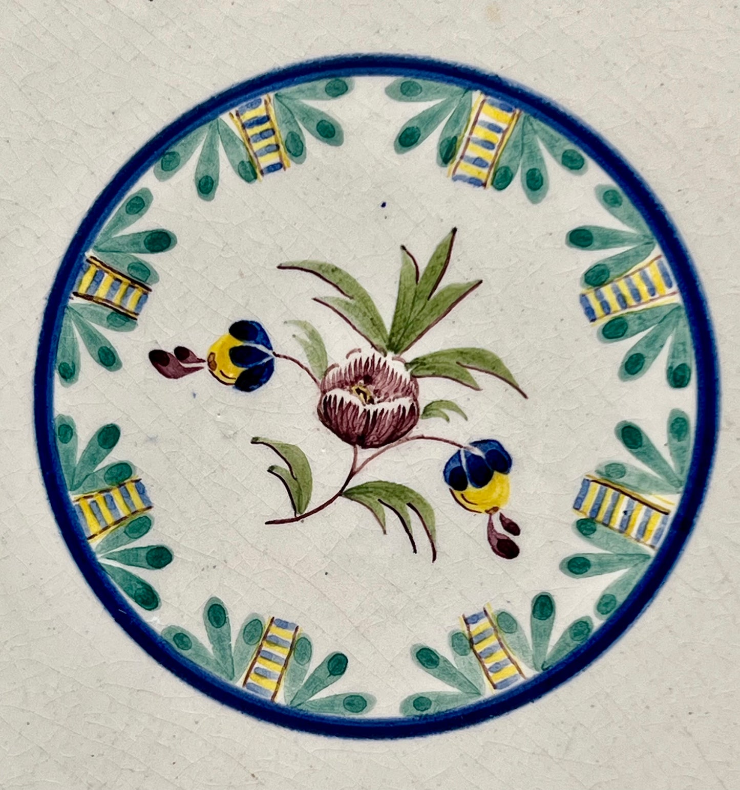 VINTAGE PORTUGUESE "CARVALHINHO PORTO" WALL HANGING POTTERY