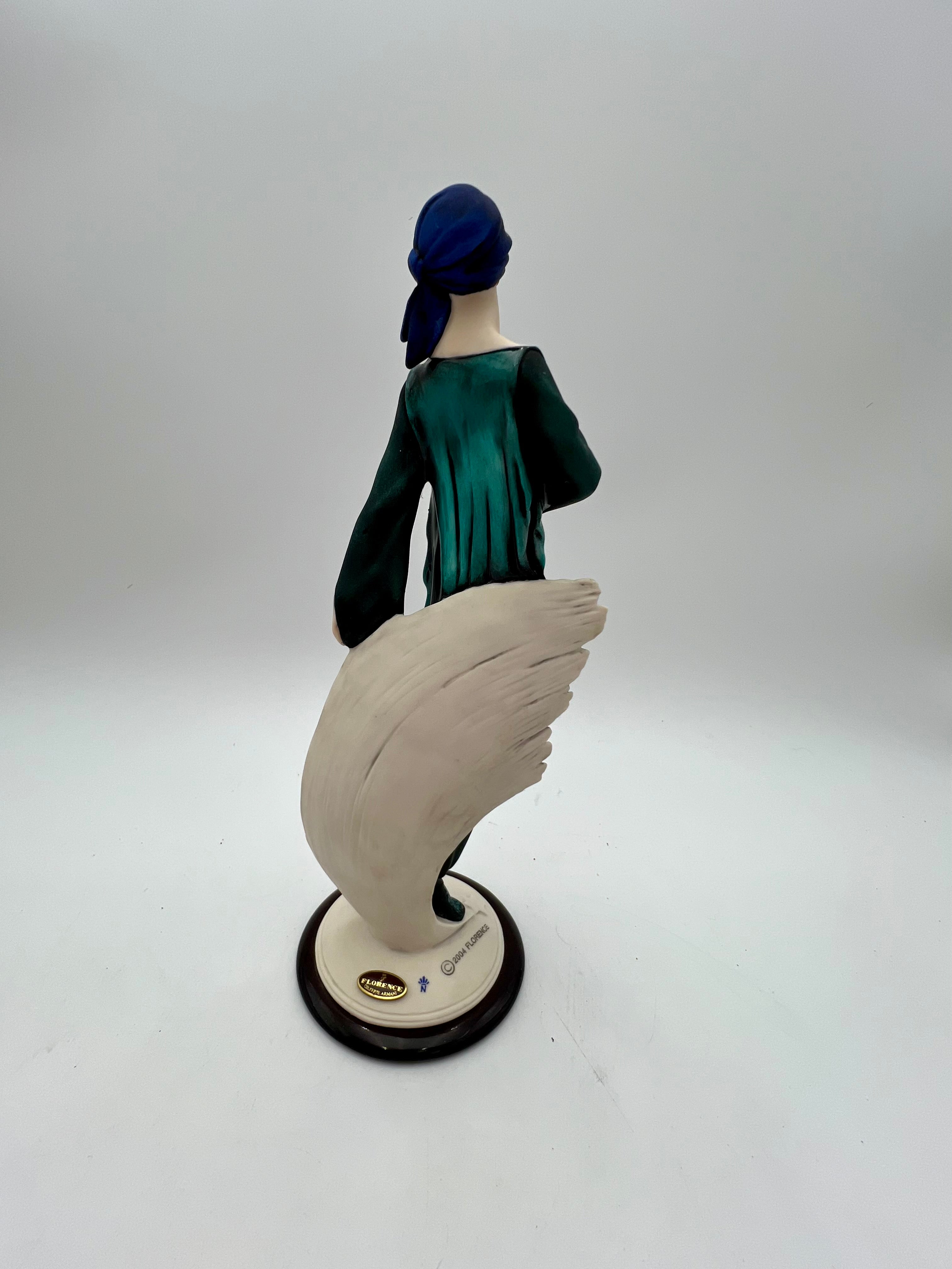 GIUSEPPE ARMANI PISCES ZODIAC FIGURINE – FLORENCE COLLECTION – LIMITED EDITION 171C ITALIAN ART SCULPTURE