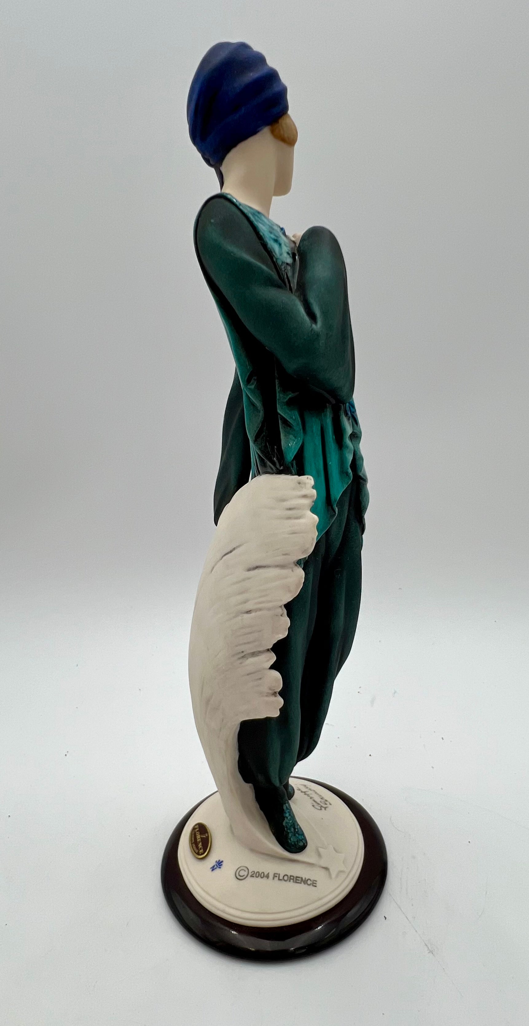 GIUSEPPE ARMANI PISCES ZODIAC FIGURINE – FLORENCE COLLECTION – LIMITED EDITION 171C ITALIAN ART SCULPTURE