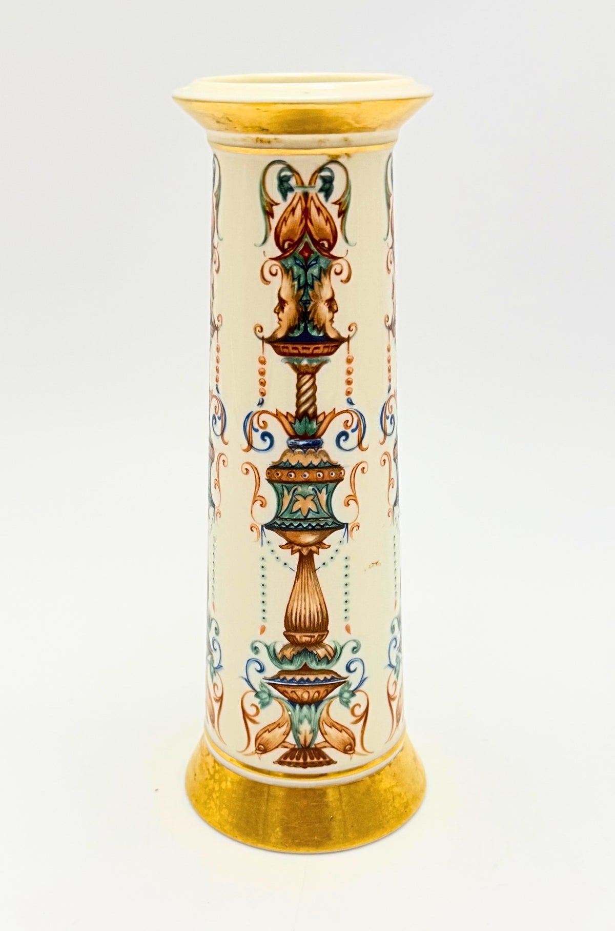 Vintage Lenox Hand-Decorated 24K Gold Neoclassical Vase