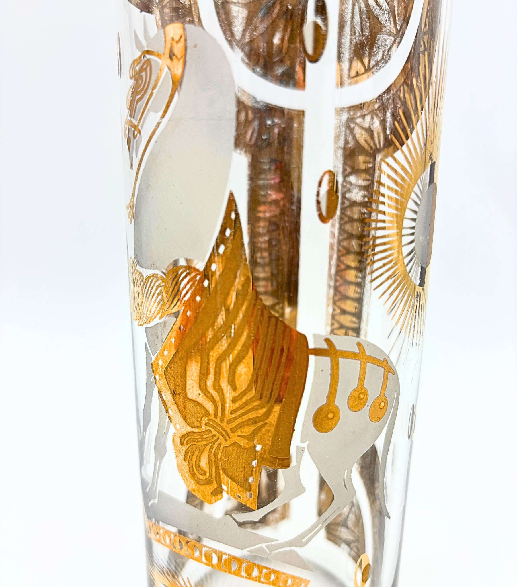 VINTAGE FRED PRESS TROJAN HORSE COCKTAIL PITCHER WITH STIRRER