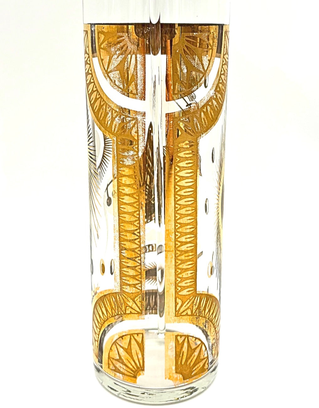 VINTAGE FRED PRESS TROJAN HORSE COCKTAIL PITCHER WITH STIRRER
