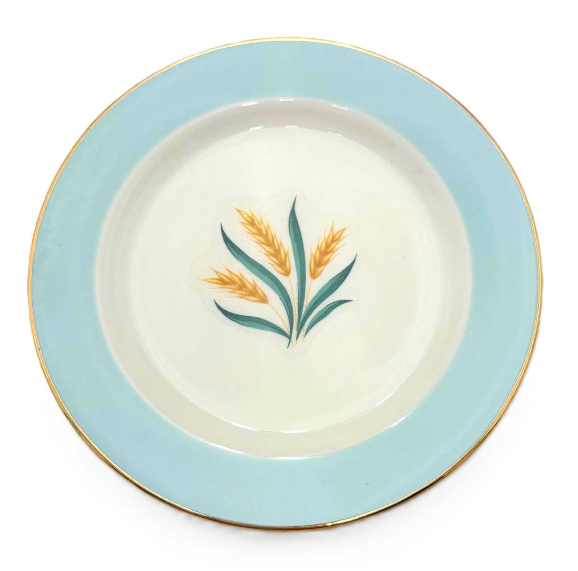 VINTAGE INTERNATIONAL VIKING WHEAT PLATES – SET OF 6