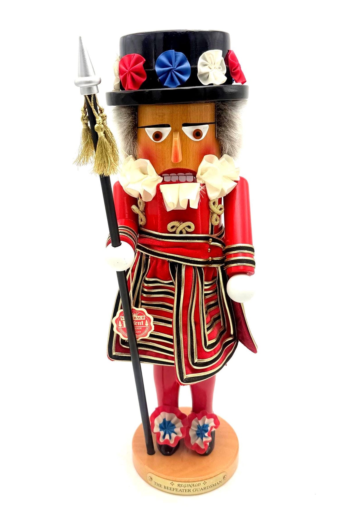 Vintage Steinbach Reginald Beefeater Guardsman Nutcracker 2000 German Collector's Club Christmas Decor