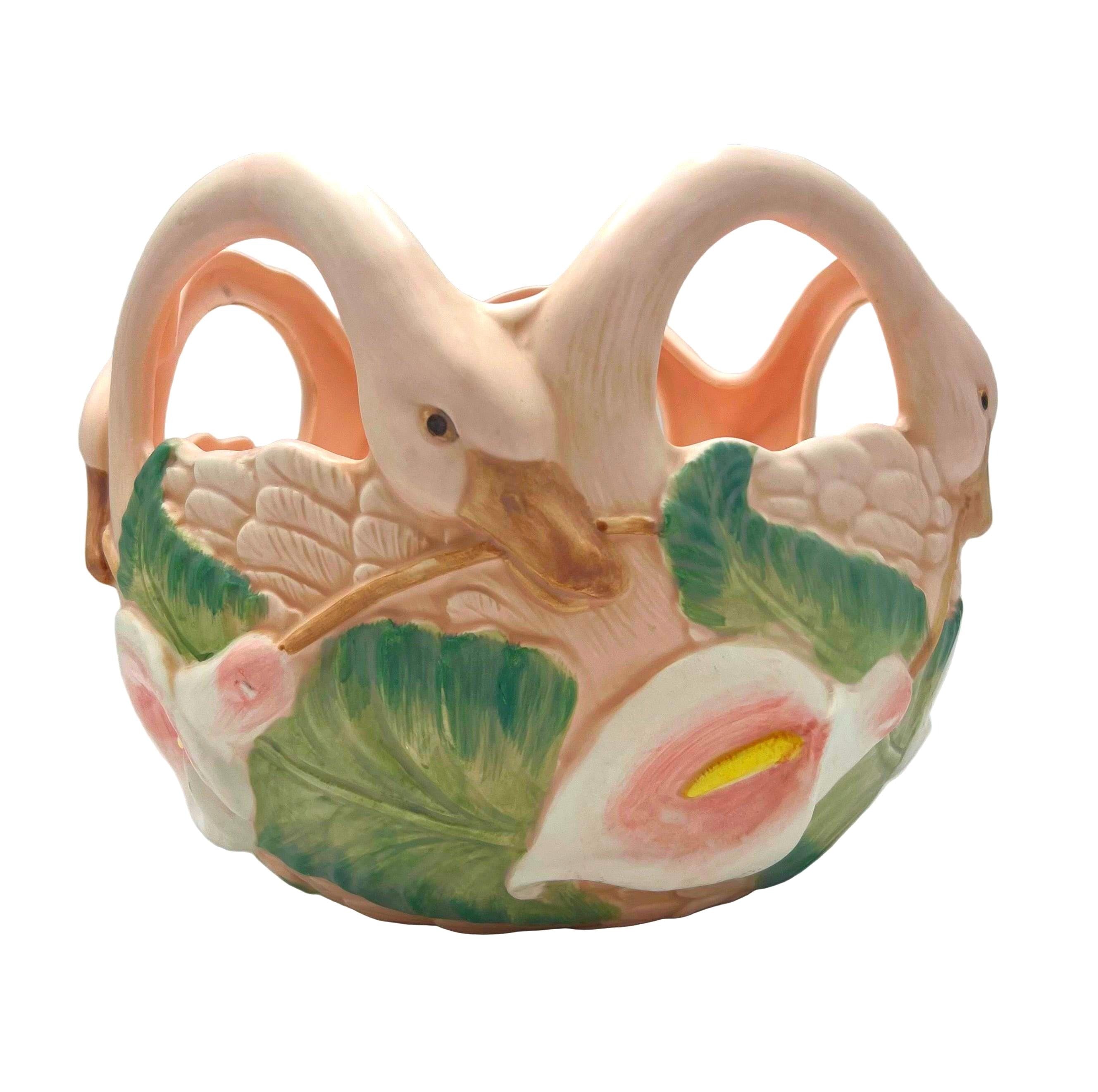 Swan centerpiece bowl.