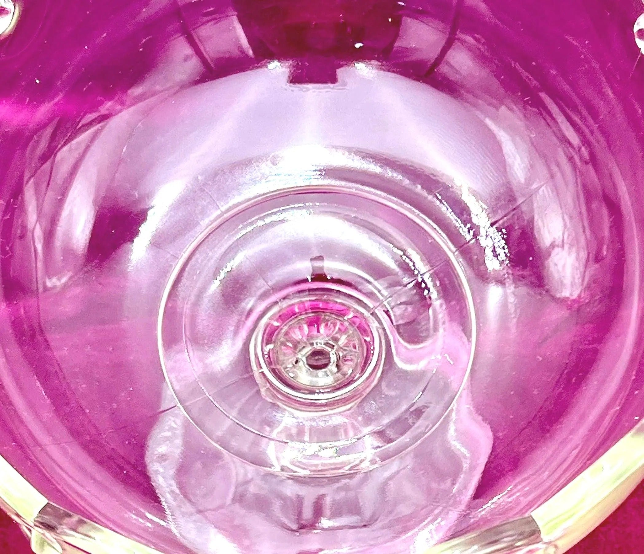 Indiana compote glass pedistal.