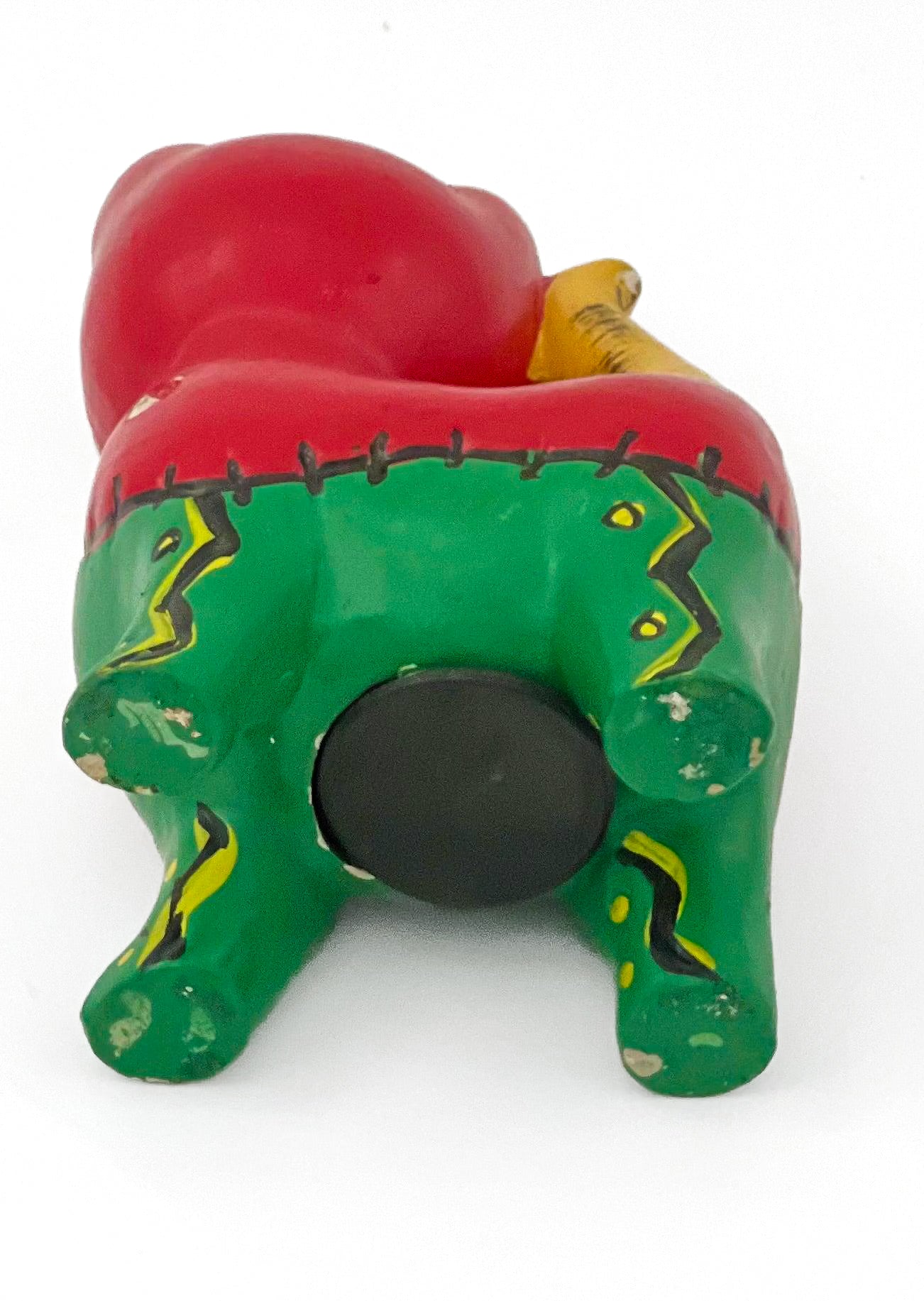 Japanese piggy bank with stopper.