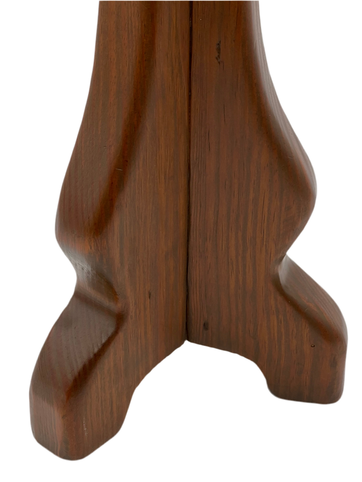 VINTAGE HANDCRAFTED WOOD TABLE LAMP