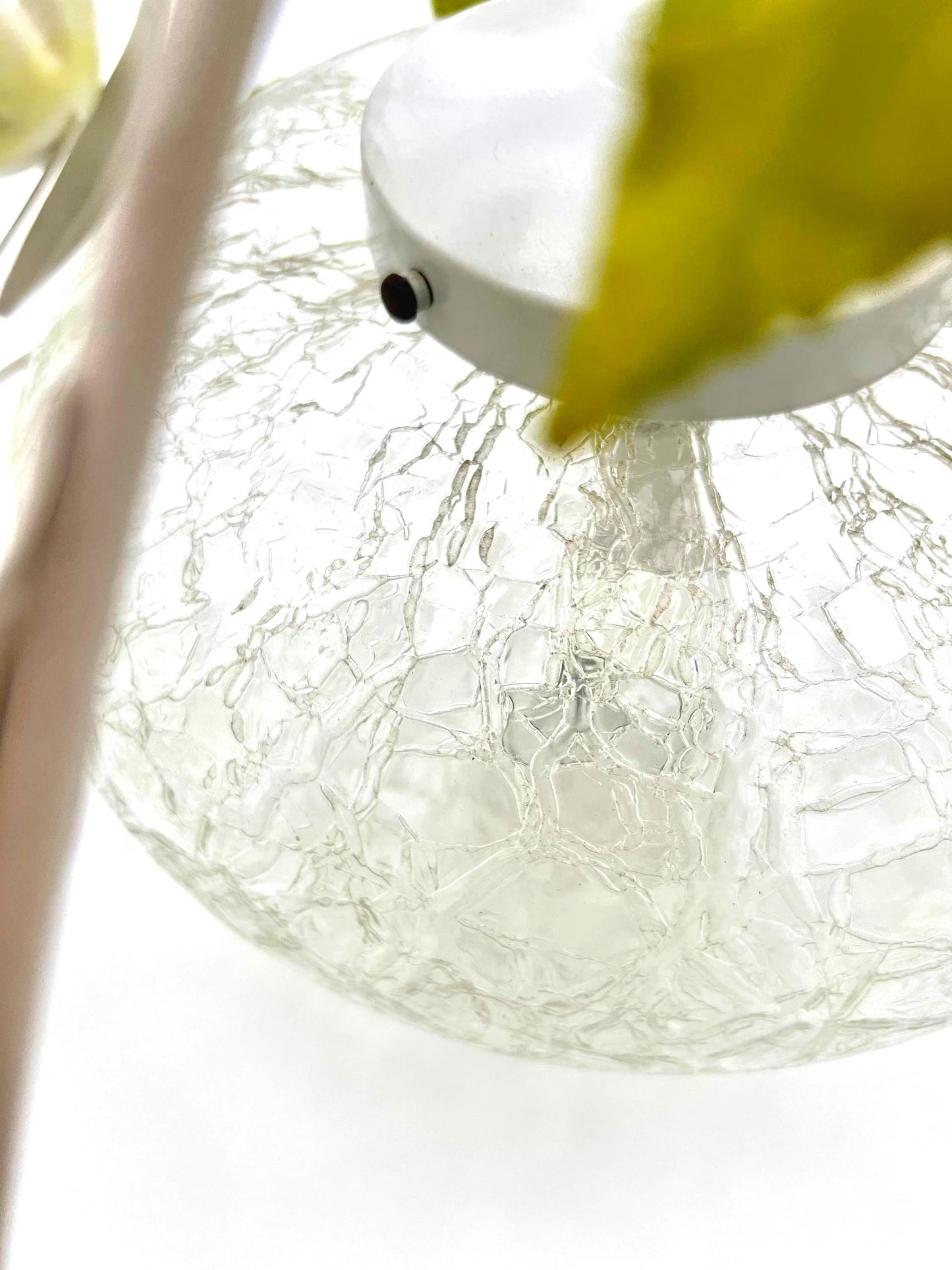 Vintage Italian tole chandelier.