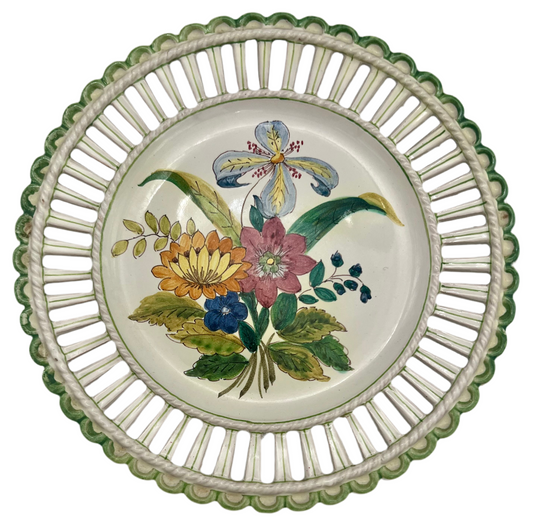 ITALIAN ARTIST ZACCAGNINI NUMBERED AND SIGNED HAND PAINTED PLATE