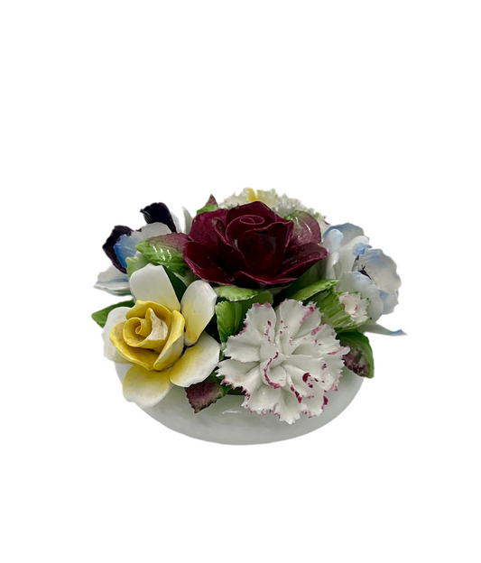 ROYAL DOULTON HANDMADE BONE CHINA FLORAL POSY (c. 1948–1955) – MADE IN ENGLAND