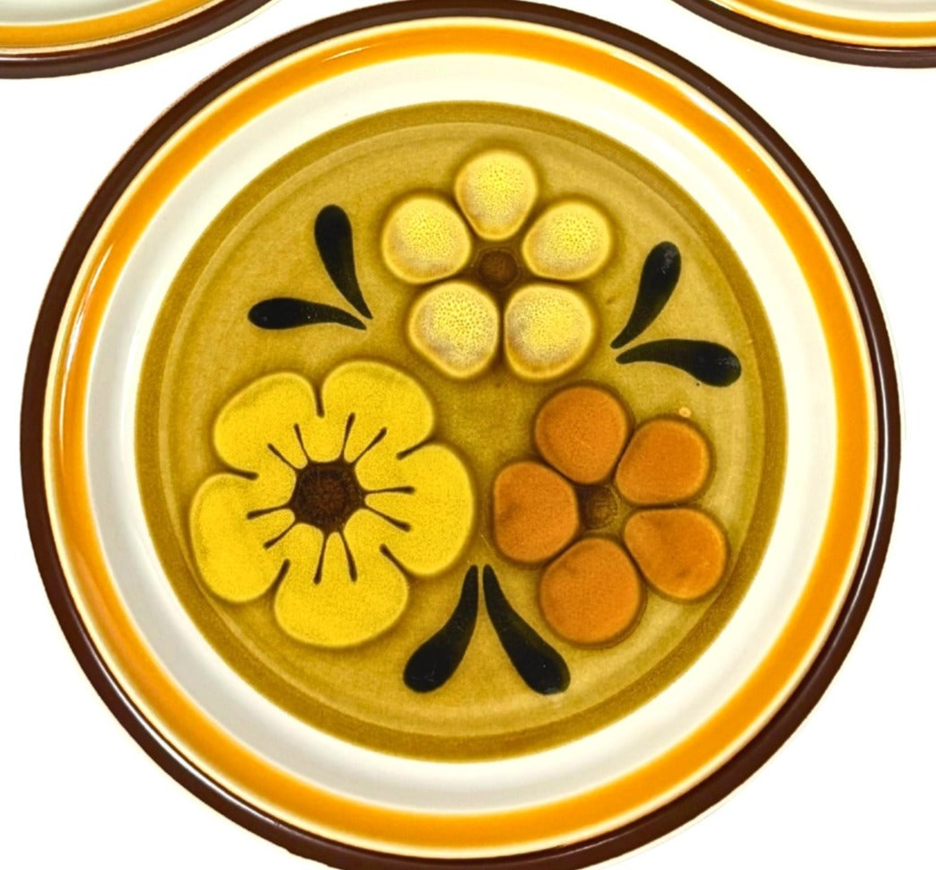 VINTAGE CHADDS FORD ALOHA STONEWARE SERVING PLATTERS – SET OF 3