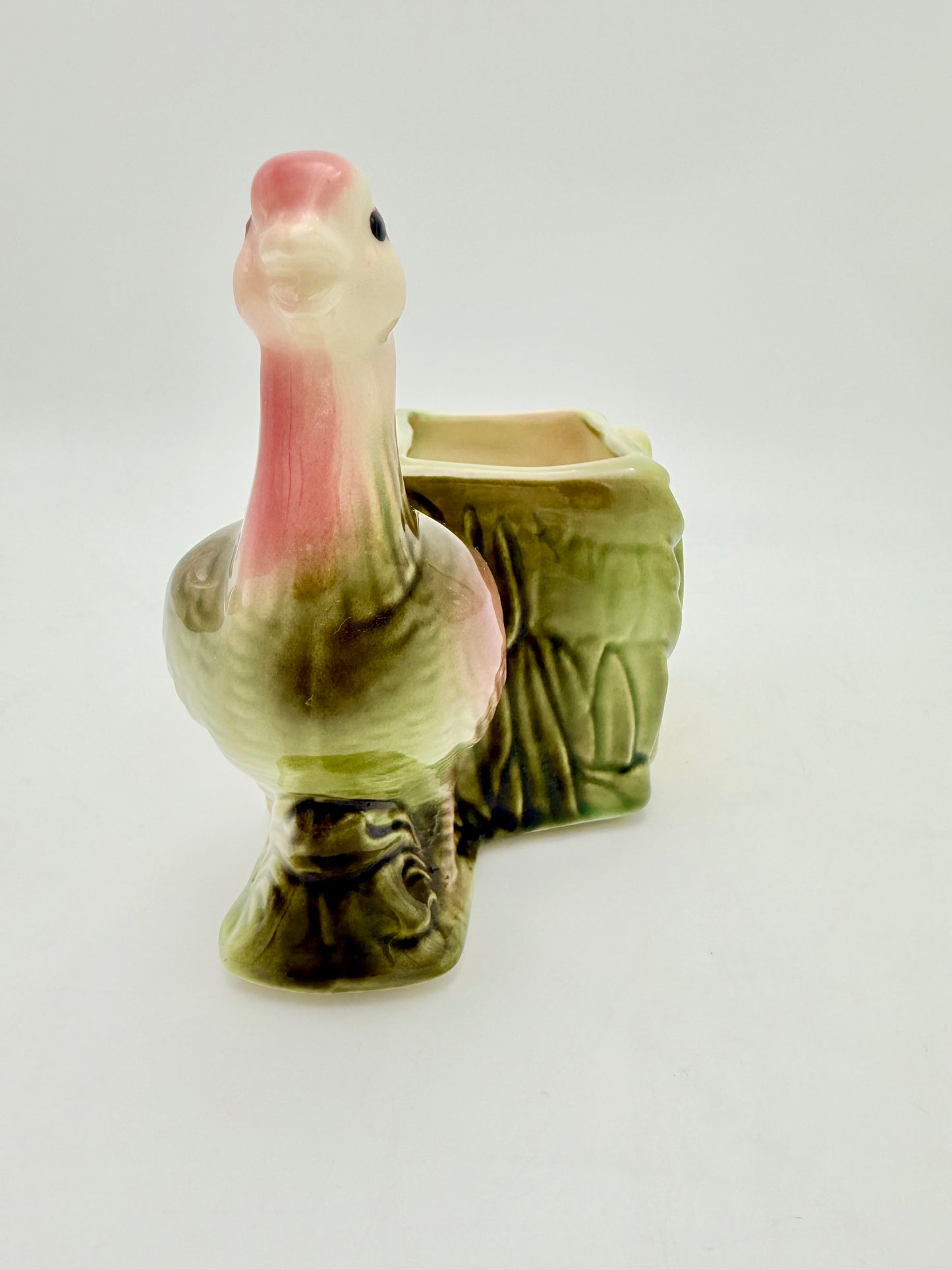 HULL POTTERY PHEASANT PLANTER – MID-CENTURY FIGURAL CERAMIC