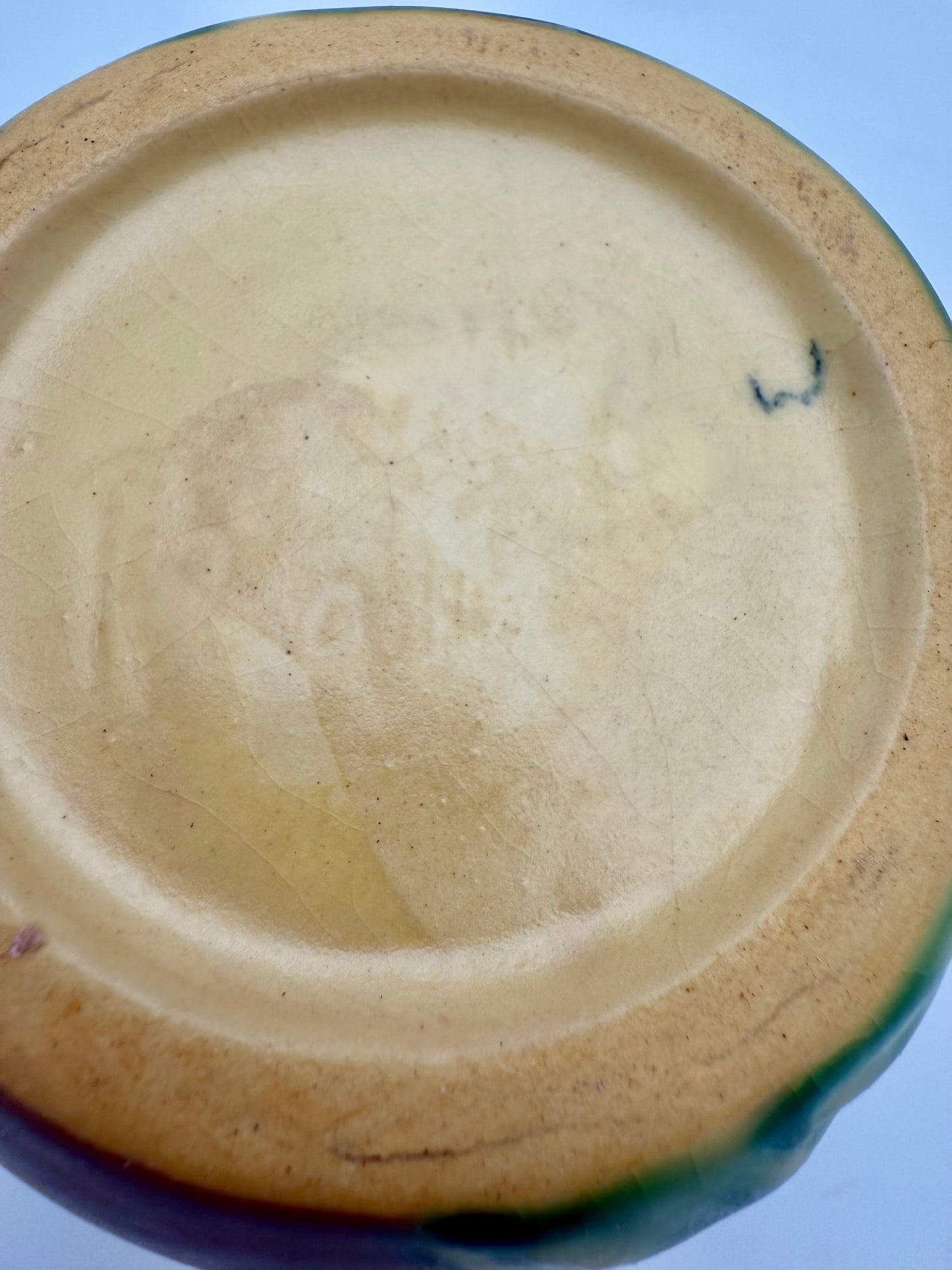 ROSEVILLE POTTERY WHITE ROSE VASE – PINK MATTE ART POTTERY, 1940s