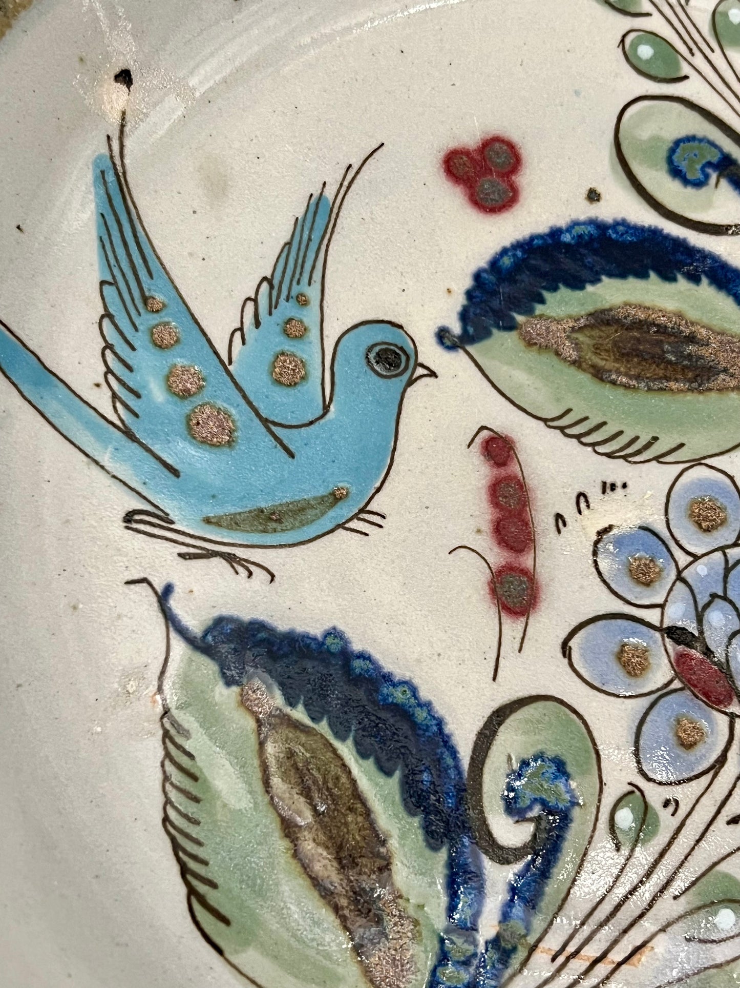 VINTAGE EL PALOMA SERVING DISH