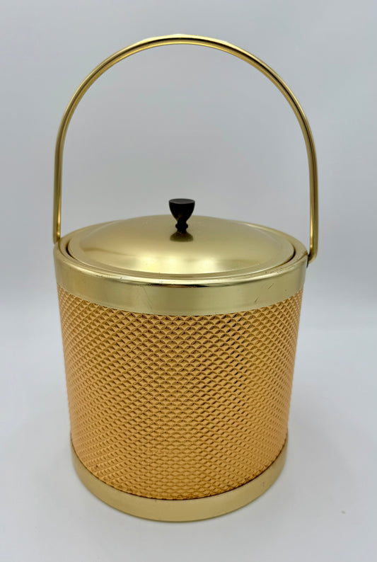 1960s ITALIAN GOLD ICE BUCKET