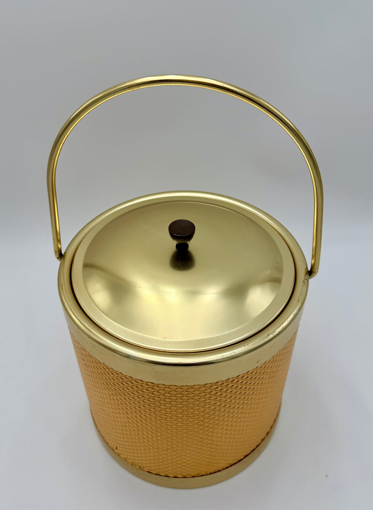 1960s ITALIAN GOLD ICE BUCKET