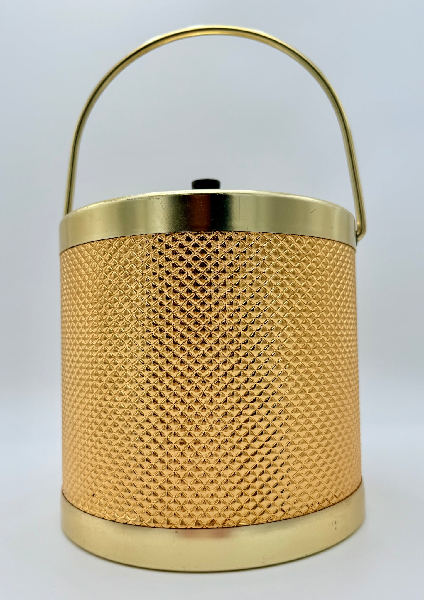 1960s ITALIAN GOLD ICE BUCKET