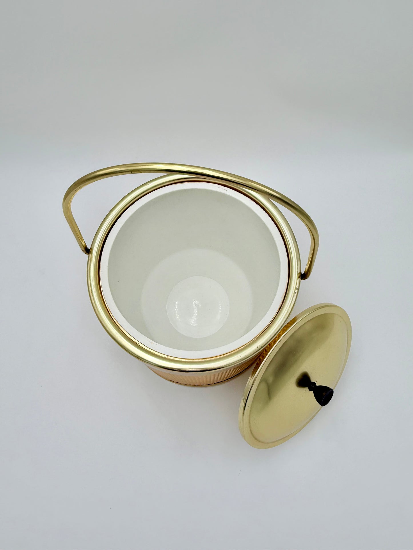 1960s ITALIAN GOLD ICE BUCKET