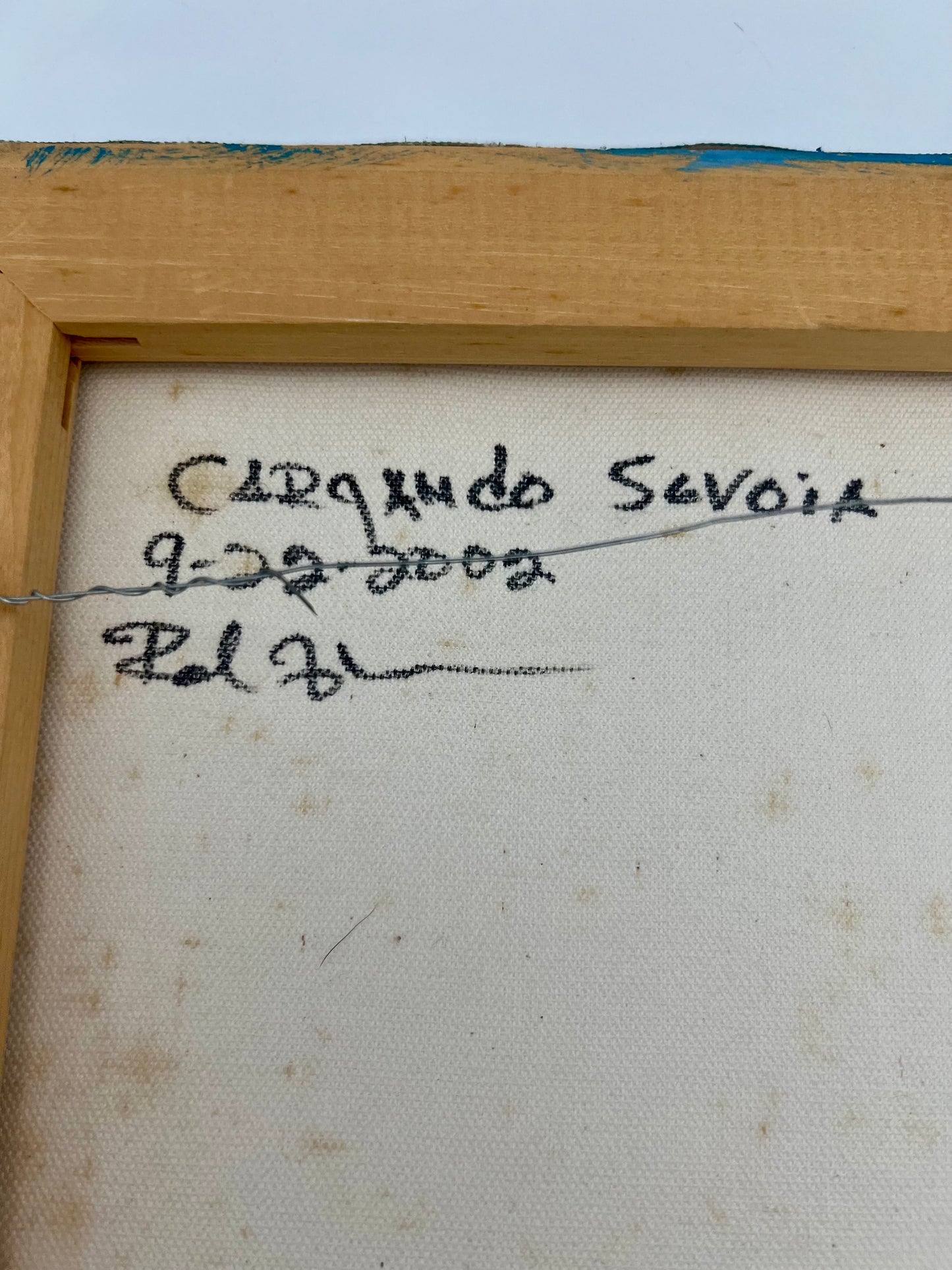 "Cargando Savoia" Original Painting by Raul Flores