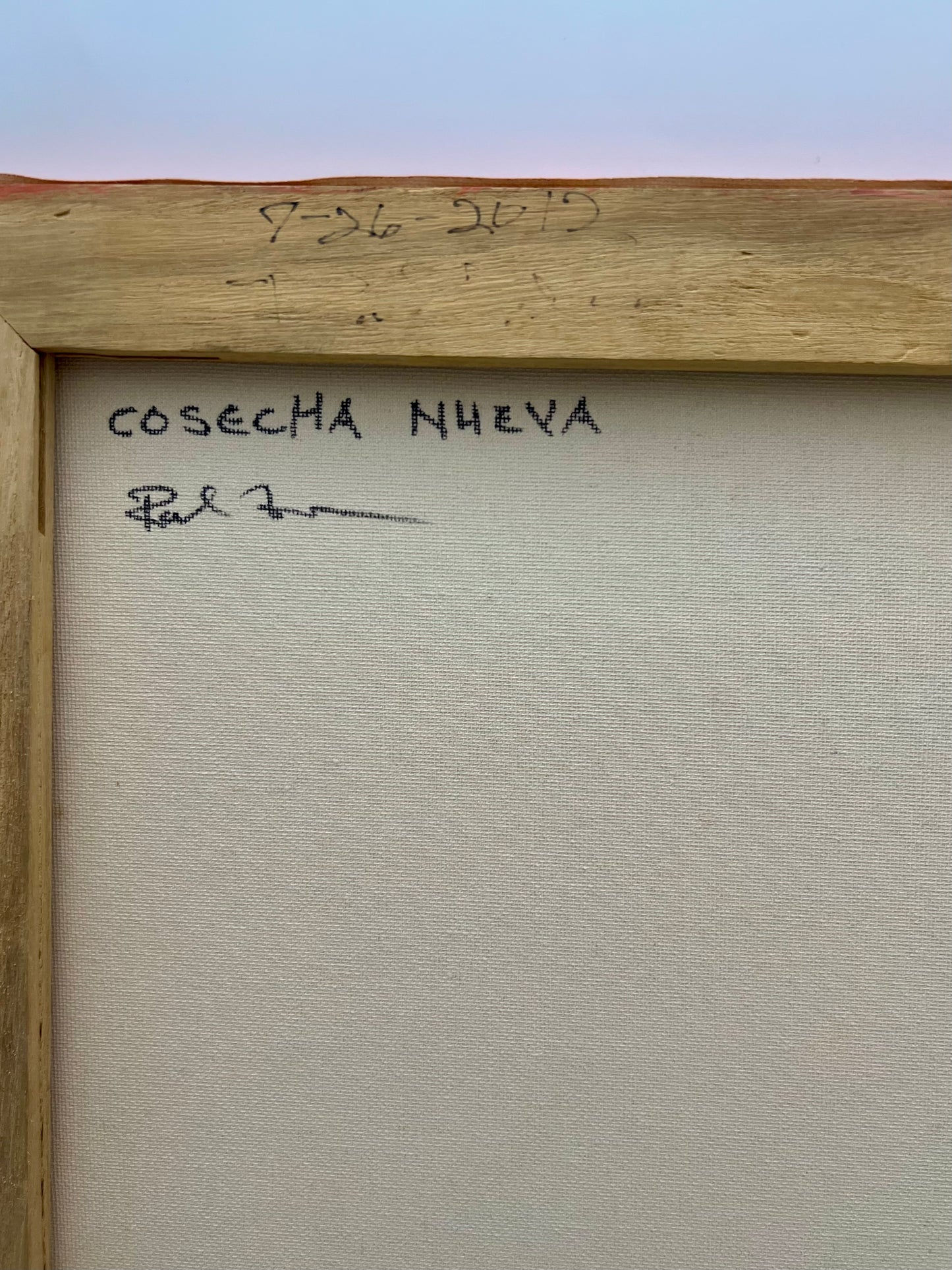 "Cosecha Nueva" Original Painting by Raul Flores