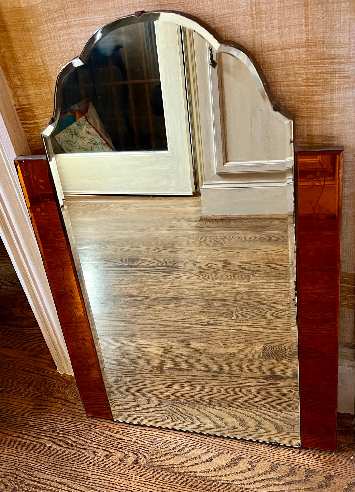 ART DECO ANTIQUE WALL MIRROR