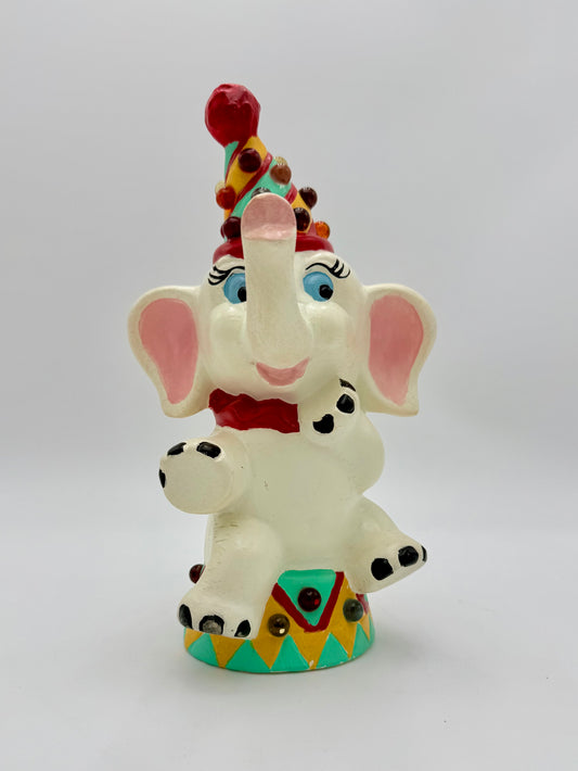 Vintage "Tiny" the Circus Elephant Figurine, 1970