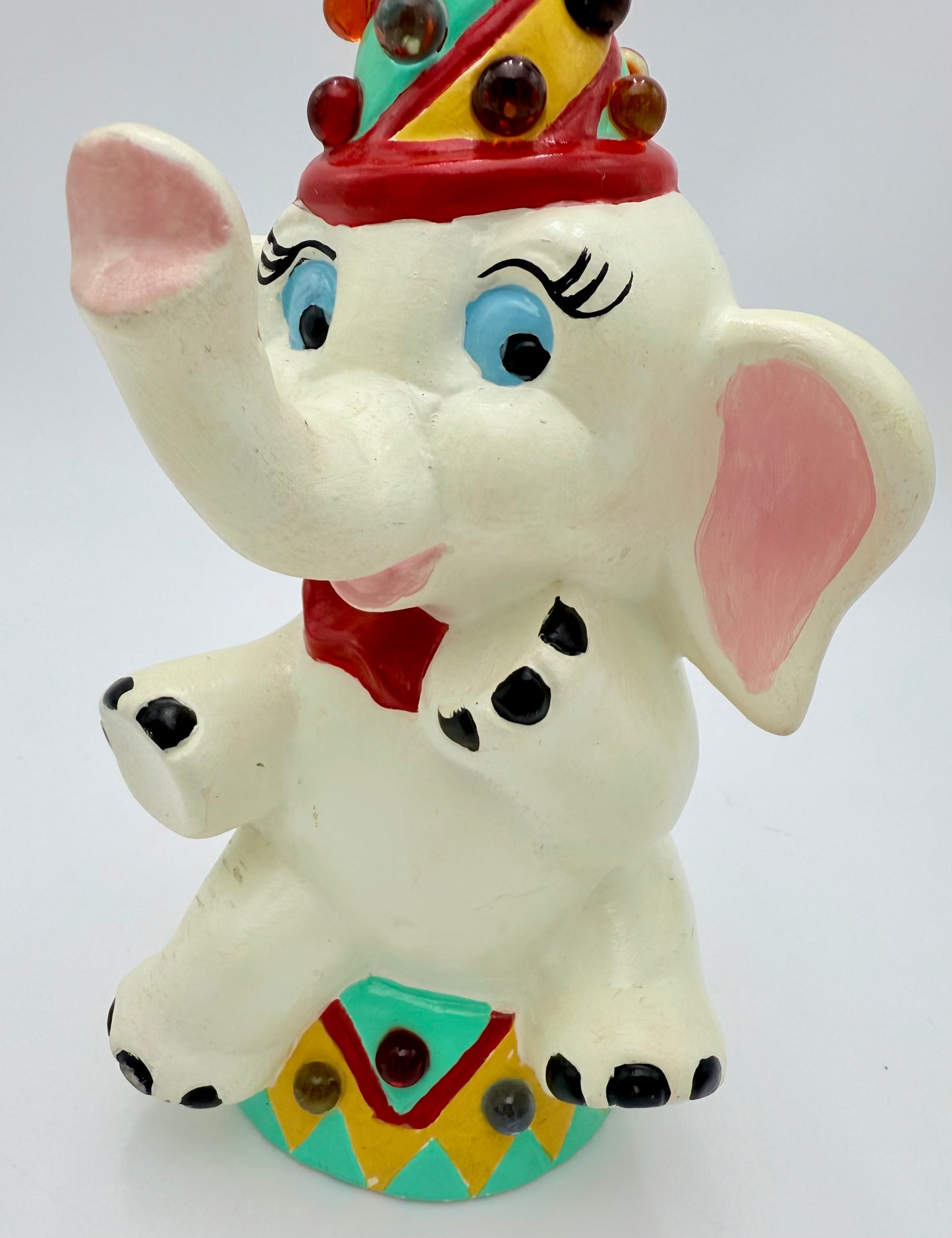 Vintage "Tiny" the Circus Elephant Figurine, 1970