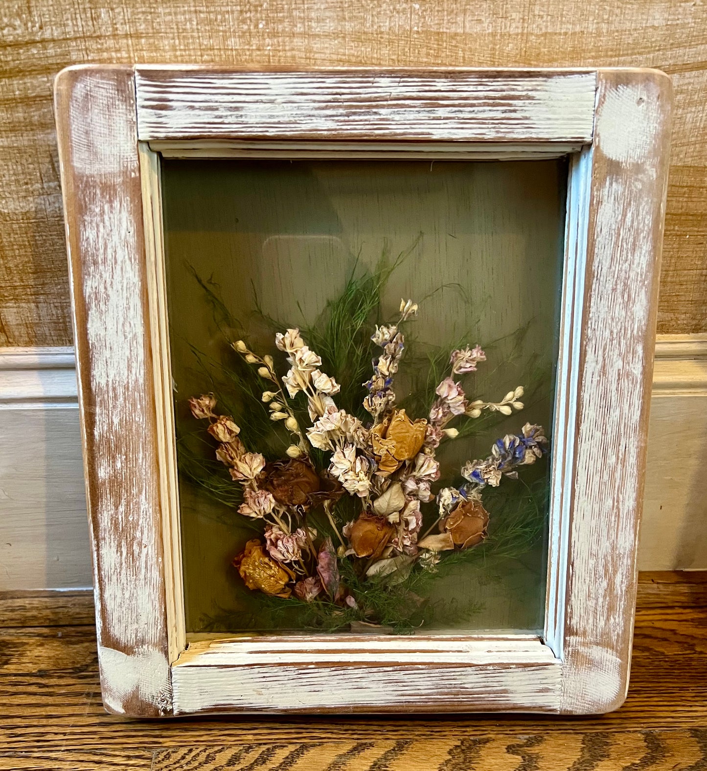 BOHO DRIED FLORAL WALL HANGING