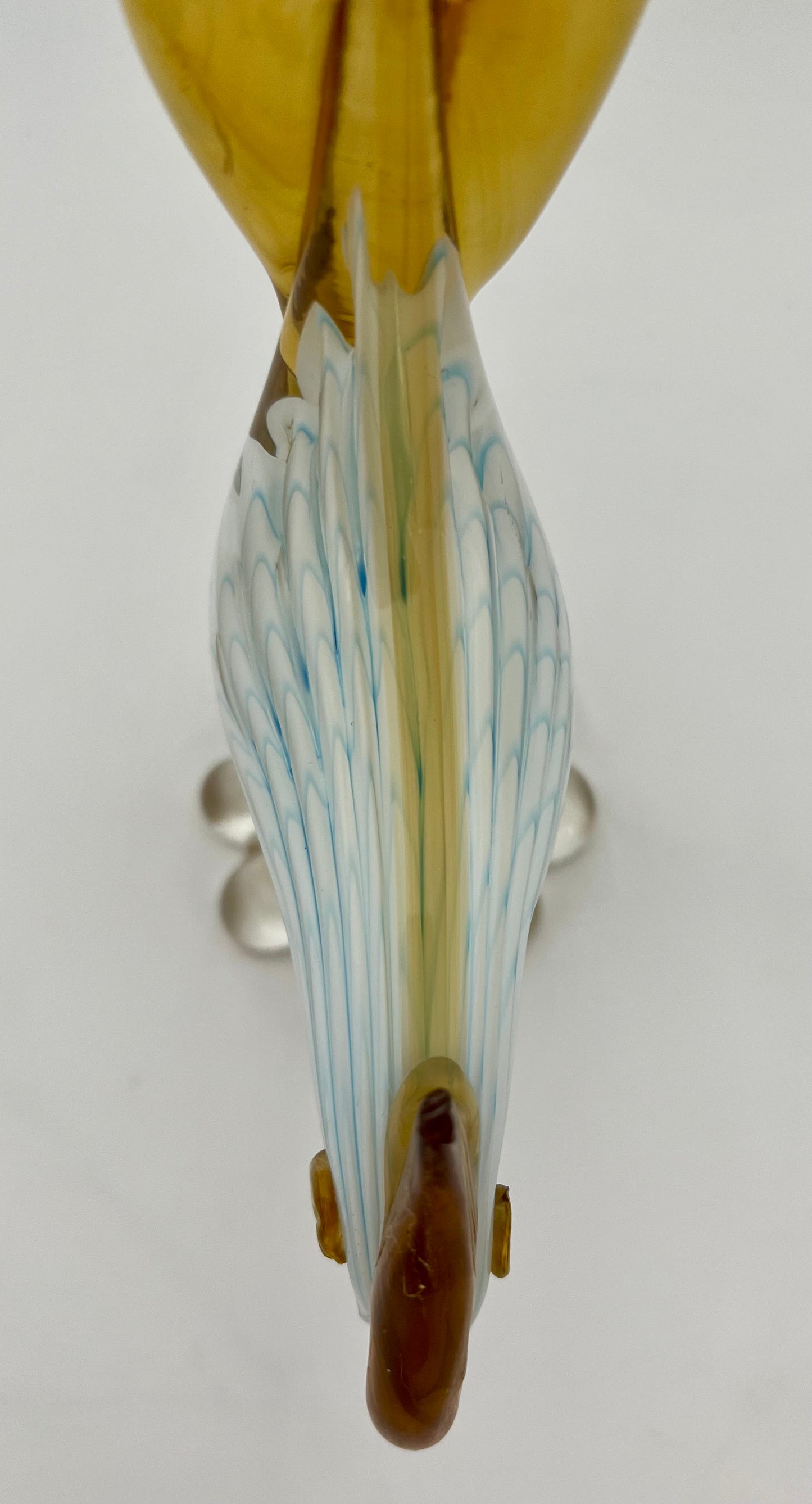 VINTAGE BLOWN GLASS BIRD