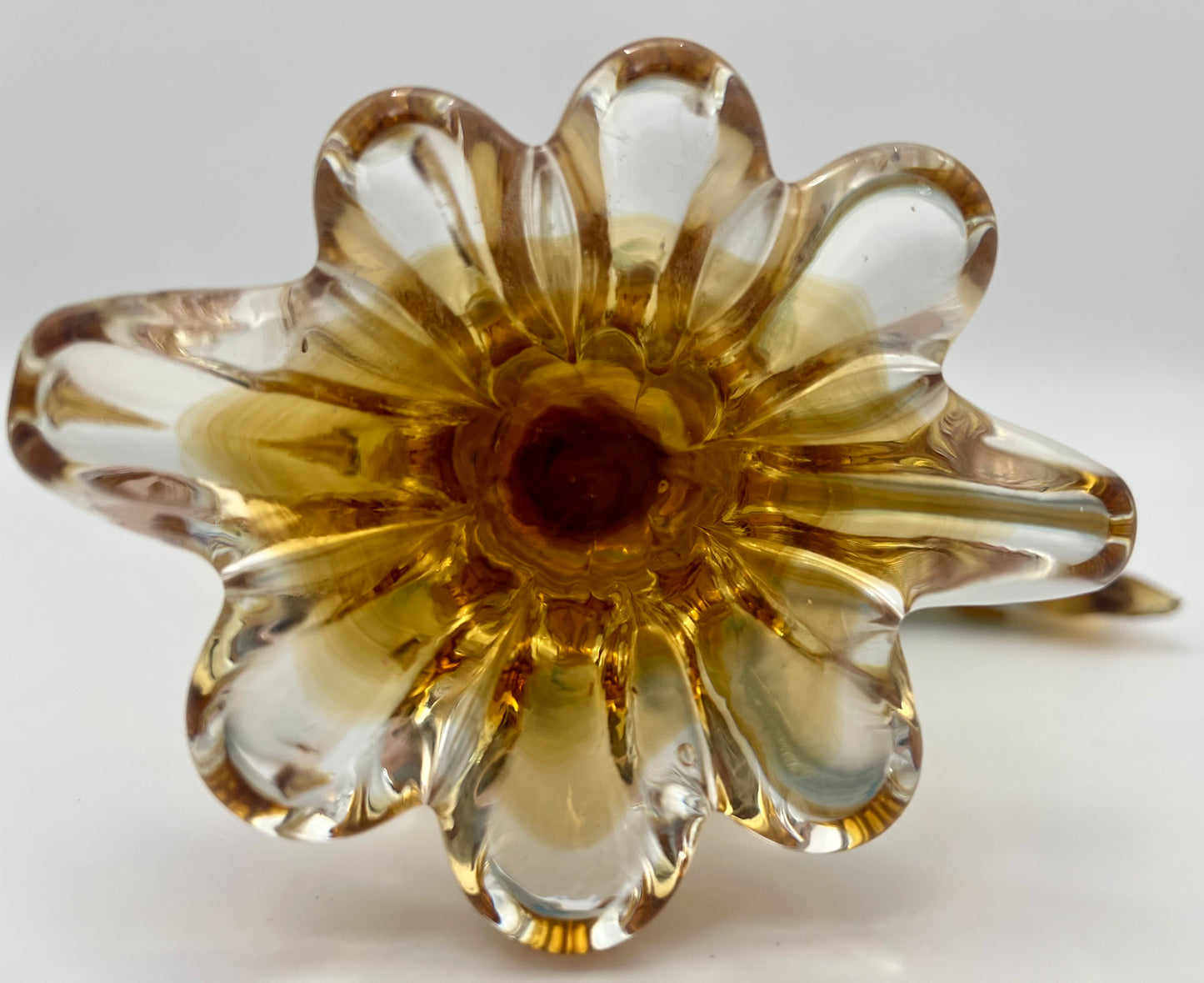 VINTAGE BLOWN GLASS BIRD
