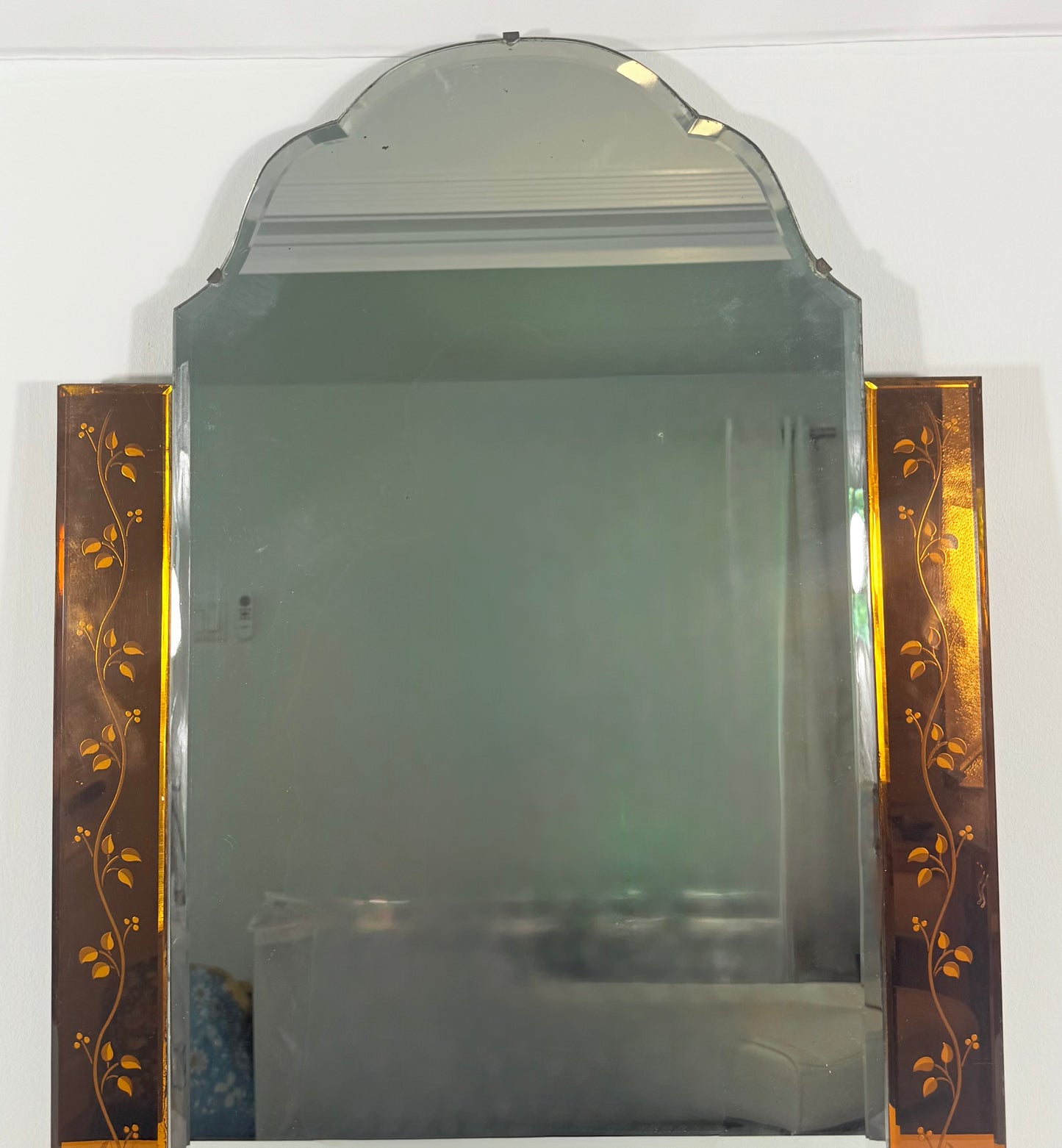 ART DECO ANTIQUE WALL MIRROR
