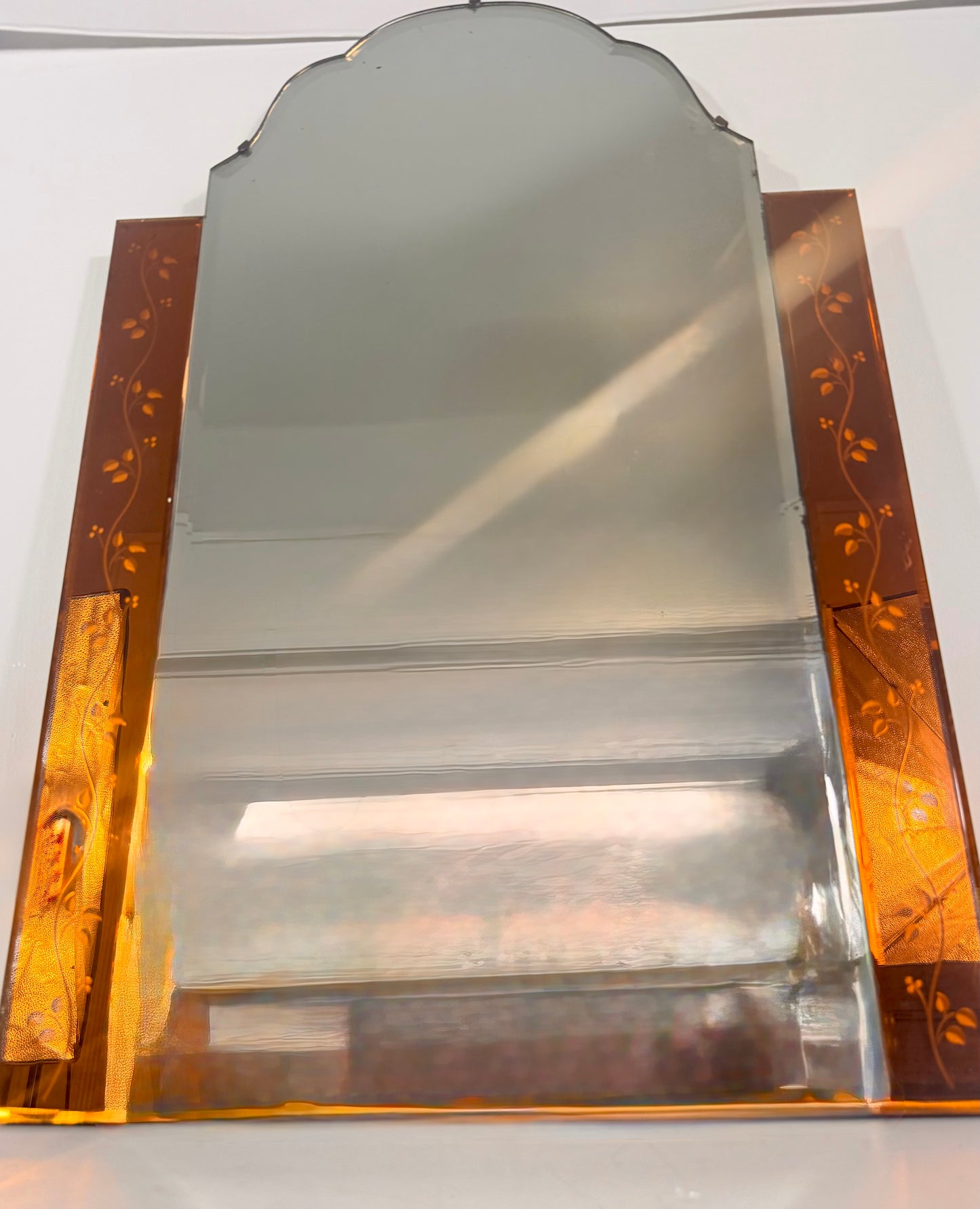 ART DECO ANTIQUE WALL MIRROR