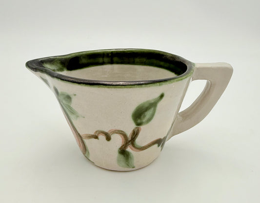 1950s VINTAGE JOHN B. TAYLOR HARVEST PATTERN CERAMIC CREAMER