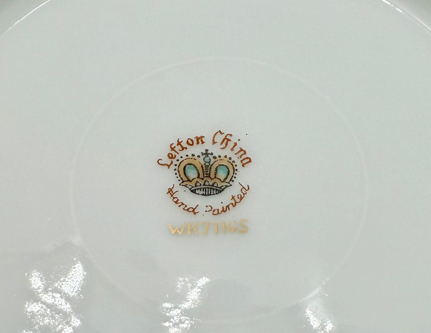 ECLECTIC WHIMSY CURATED SET OF 4 FINE TEACUPS