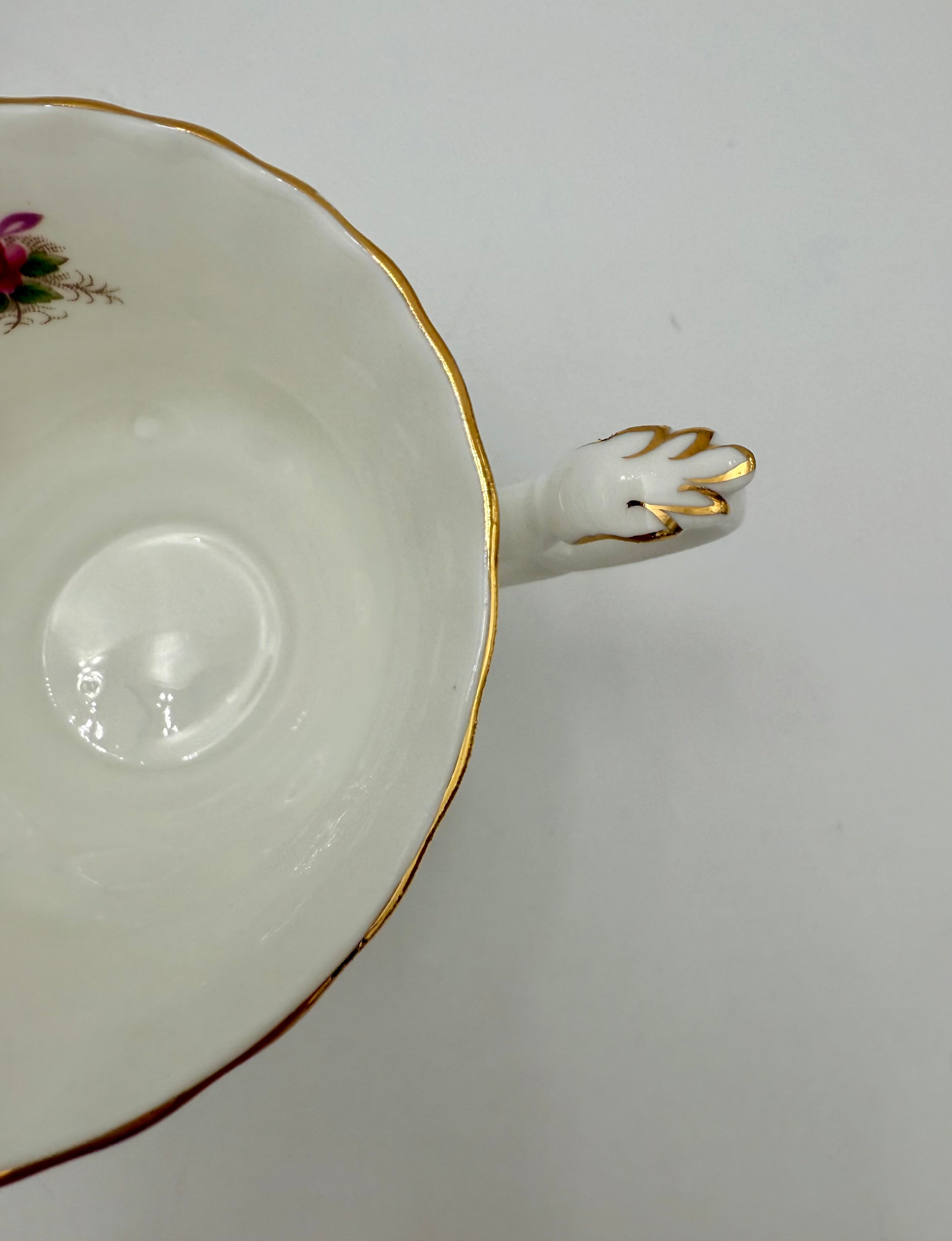 VINTAGE ECLECTIC WHIMSY CURATED TEACUP & SAUCER SET — LEFTON • ROYAL HALSEY • ROYAL GRAFTON • ROYAL ALBERT