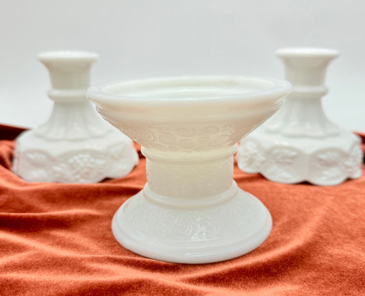 ECLECTIC WHIMSY CURATED MILD GLASS CANDLE HOLDER TRIO